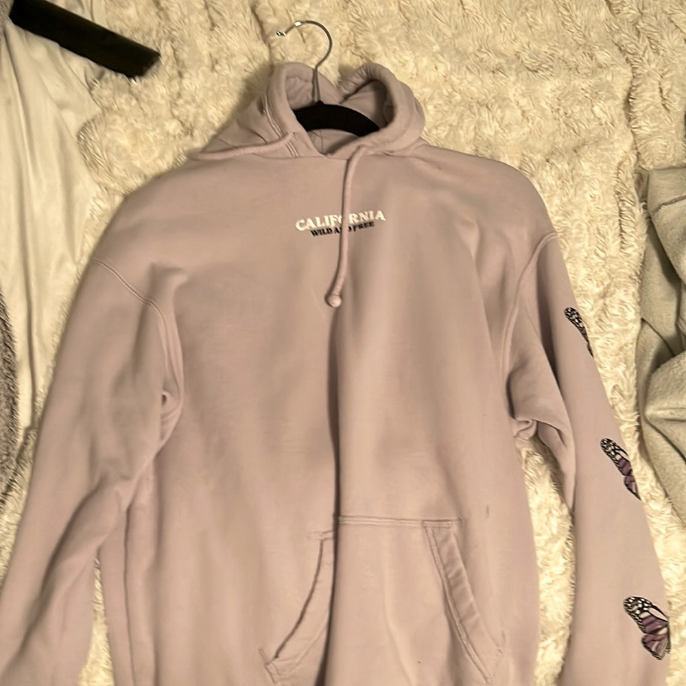 Hollister butterfly sleeve hoodie